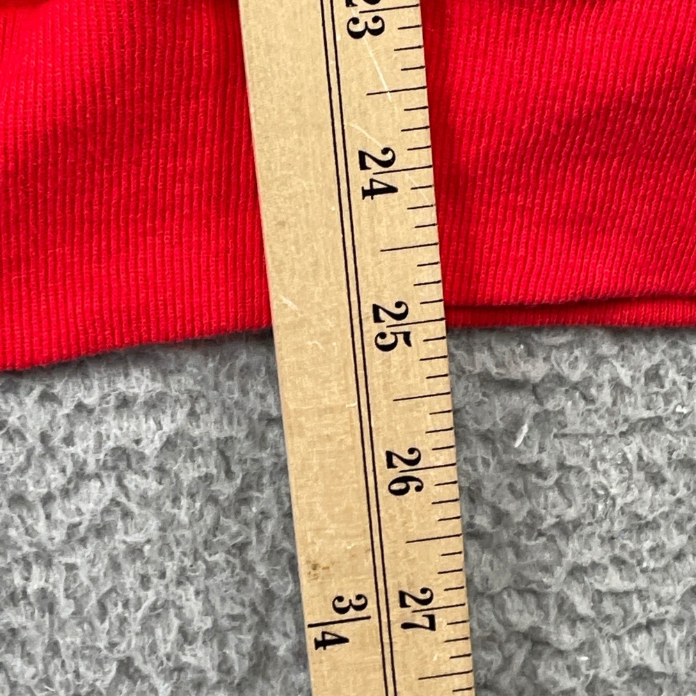 Vintage USA Brindar Sport Sweatshirt Mens L Red Bradenton London Paris Rome 1988 - Picture 7 of 8